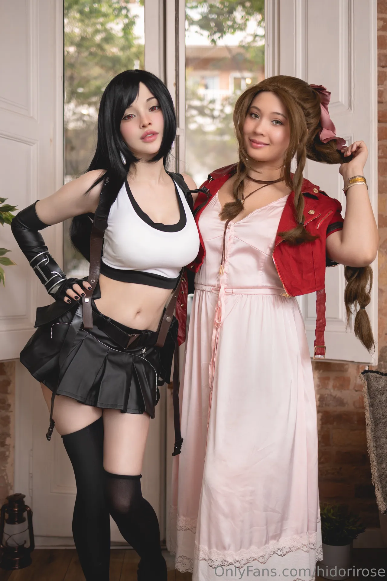 Hidori Rose &amp; Virtual Geisha - Tifa &amp; Aerith-erohere5.webp